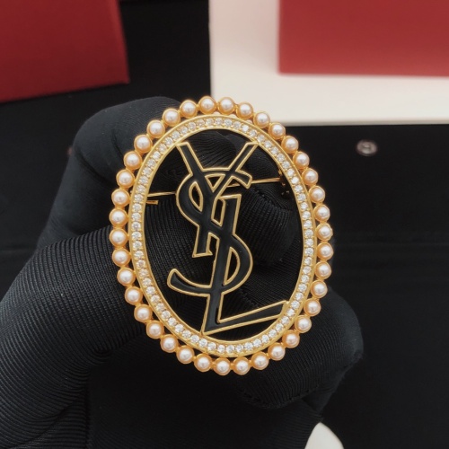 Yves Saint Laurent Brooches For Women #1184178 $29.00 USD, Wholesale Replica Yves Saint Laurent Brooches