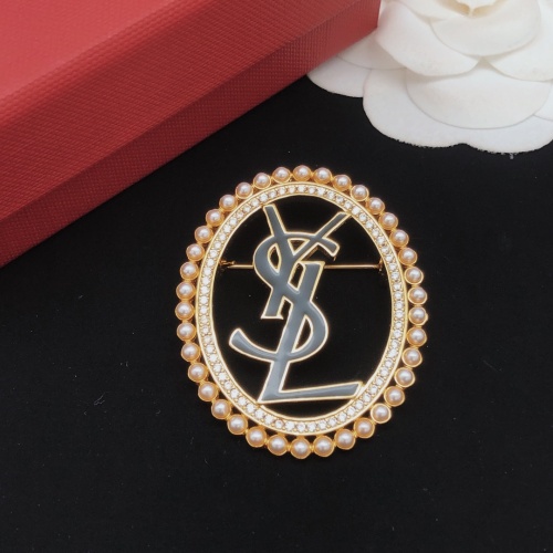 Replica Yves Saint Laurent Brooches For Women #1184178 $29.00 USD for Wholesale