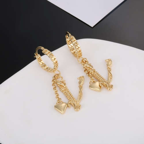 Replica Versace Earrings For Women #1184200 $27.00 USD for Wholesale