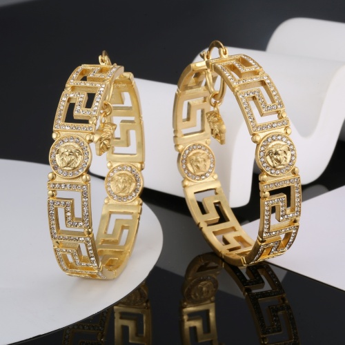 Replica Versace Earrings For Women #1184207 $40.00 USD for Wholesale