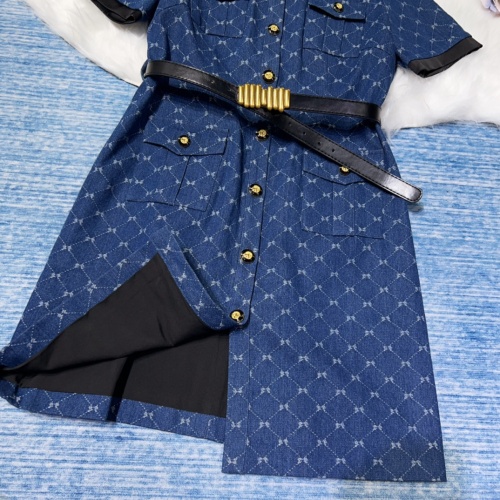 Replica Celine Dresses Short Sleeved For Women #1184242 $102.00 USD for Wholesale