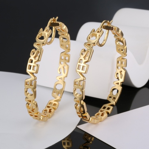 Replica Versace Earrings For Women #1184250 $34.00 USD for Wholesale