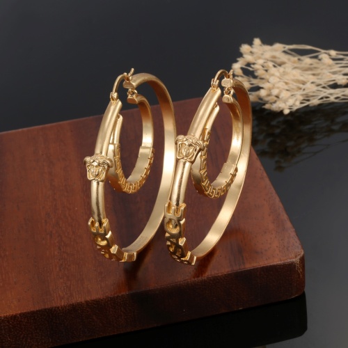 Replica Versace Earrings For Women #1184251 $34.00 USD for Wholesale