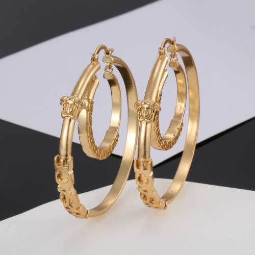 Replica Versace Earrings For Women #1184251 $34.00 USD for Wholesale
