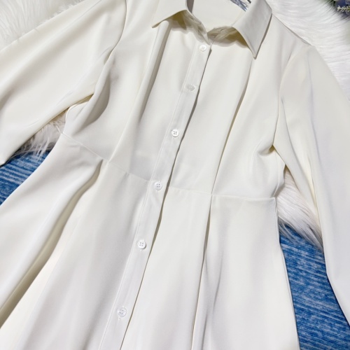 Replica Hermes Dresses Long Sleeved For Women #1184252 $105.00 USD for Wholesale
