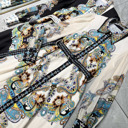 Replica Hermes Dresses Long Sleeved For Women #1184254 $108.00 USD for Wholesale