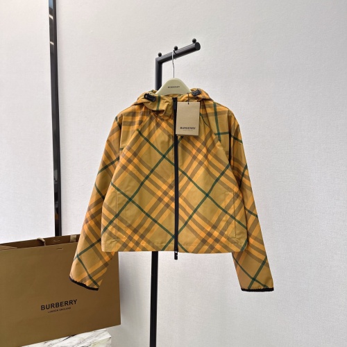 Replica Burberry Jackets Long Sleeved For Women #1184270 $140.00 USD for Wholesale