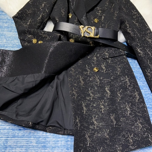Replica Yves Saint Laurent YSL Jackets Long Sleeved For Women #1184287 $128.00 USD for Wholesale