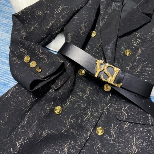 Replica Yves Saint Laurent YSL Jackets Long Sleeved For Women #1184287 $128.00 USD for Wholesale