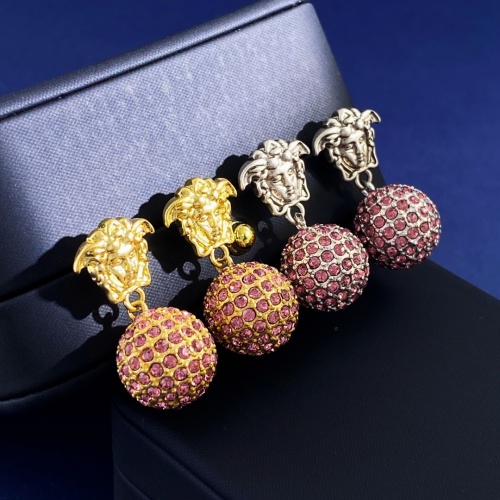 Replica Versace Earrings For Women #1184298 $34.00 USD for Wholesale