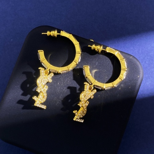Replica Yves Saint Laurent YSL Earrings For Women #1184475 $32.00 USD for Wholesale