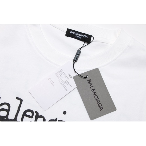 Replica Balenciaga T-Shirts Short Sleeved For Unisex #1184492 $38.00 USD for Wholesale
