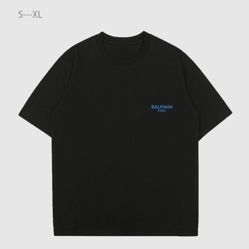 Balmain T-Shirts Short Sleeved For Unisex #1184669 $27.00 USD, Wholesale Replica Balmain T-Shirts