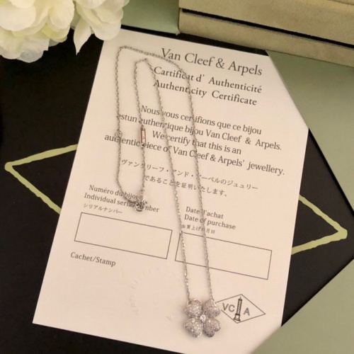Replica Van Cleef & Arpels Necklaces For Women #1184733 $29.00 USD for Wholesale