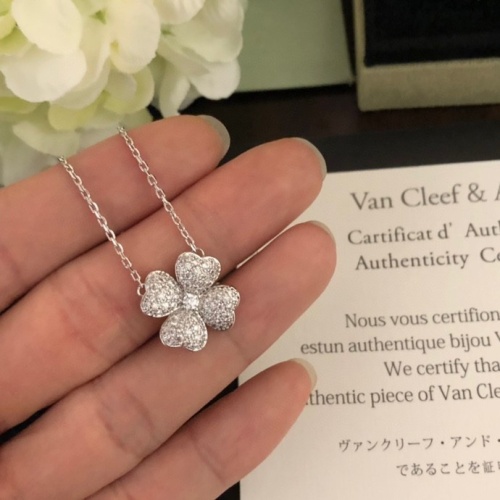 Replica Van Cleef & Arpels Necklaces For Women #1184733 $29.00 USD for Wholesale