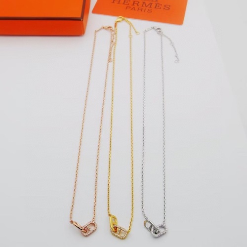Replica Hermes Necklaces #1184789 $27.00 USD for Wholesale