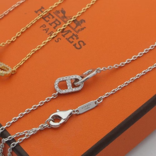 Replica Hermes Necklaces #1184789 $27.00 USD for Wholesale