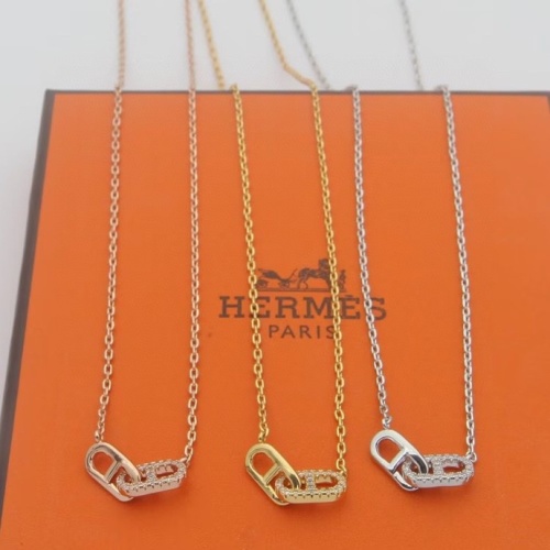 Replica Hermes Necklaces #1184790 $27.00 USD for Wholesale