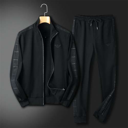 Armani Tracksuits Long Sleeved For Men #1184827 $92.00 USD, Wholesale Replica Armani Tracksuits