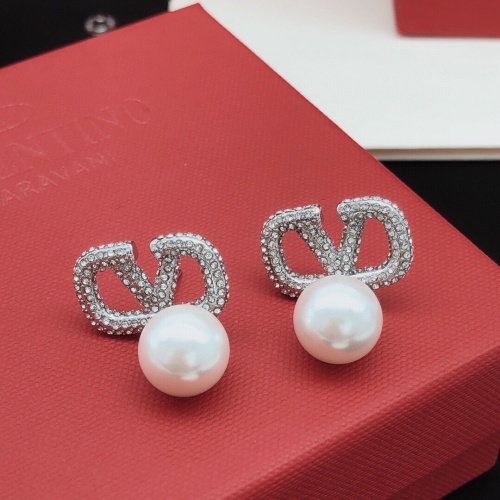 Replica Valentino Earrings For Women #1184828 $32.00 USD for Wholesale