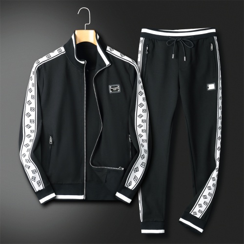 Dolce &amp; Gabbana D&amp;G Tracksuits Long Sleeved For Men #1184833 $92.00 USD, Wholesale Replica Dolce &amp; Gabbana D&amp;G Tracksuits