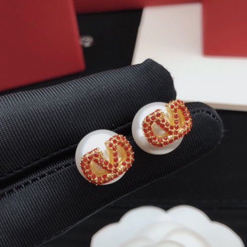 Replica Valentino Earrings For Women #1184841 $27.00 USD for Wholesale