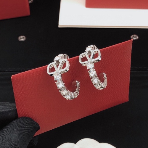 Replica Valentino Earrings For Women #1184844 $32.00 USD for Wholesale