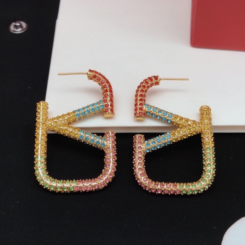Replica Valentino Earrings For Women #1184846 $34.00 USD for Wholesale