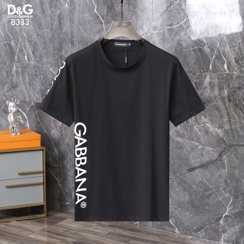 Dolce &amp; Gabbana D&amp;G T-Shirts Short Sleeved For Men #1184871 $38.00 USD, Wholesale Replica Dolce &amp; Gabbana D&amp;G T-Shirts