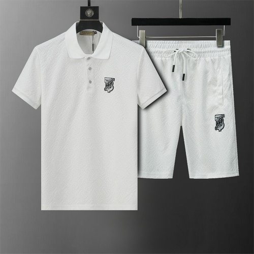 Burberry Tracksuits Short Sleeved For Men #1184950 $45.00 USD, Wholesale Replica Burberry Tracksuits