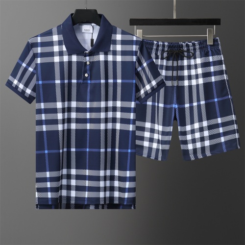 Burberry Tracksuits Short Sleeved For Men #1184956 $45.00 USD, Wholesale Replica Burberry Tracksuits