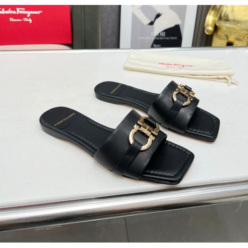 Replica Salvatore Ferragamo Slippers For Women #1184981 $82.00 USD for Wholesale