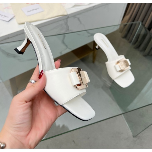 Replica Salvatore Ferragamo Slippers For Women #1184982 $88.00 USD for Wholesale