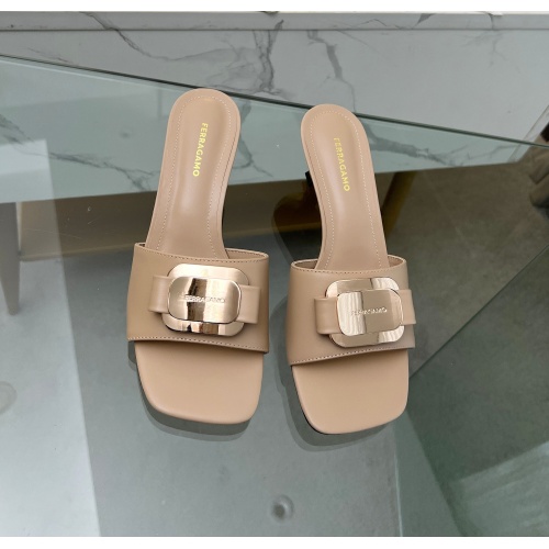 Replica Salvatore Ferragamo Slippers For Women #1184983 $88.00 USD for Wholesale