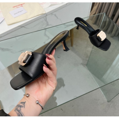 Replica Salvatore Ferragamo Slippers For Women #1184985 $88.00 USD for Wholesale