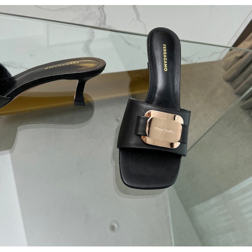 Replica Salvatore Ferragamo Slippers For Women #1184985 $88.00 USD for Wholesale