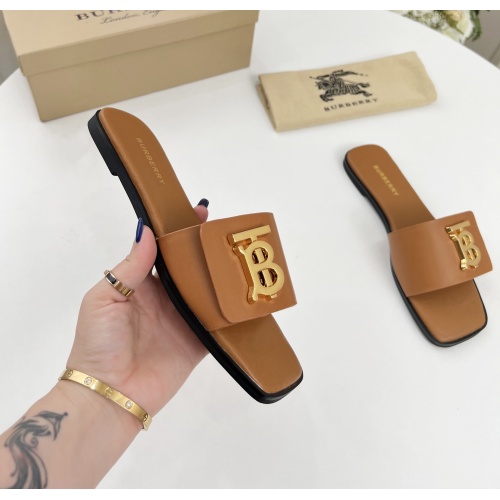 Replica Burberry Slippers For Women #1184998 $68.00 USD for Wholesale