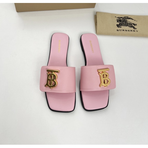Replica Burberry Slippers For Women #1185000 $68.00 USD for Wholesale