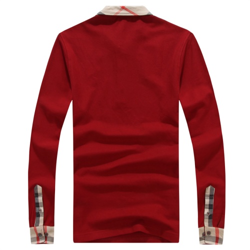 Replica Burberry T-Shirts Long Sleeved For Men #1185052 $40.00 USD for Wholesale