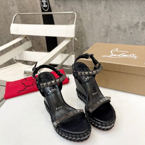 Replica Christian Louboutin Sandal For Women #1185074 $100.00 USD for Wholesale