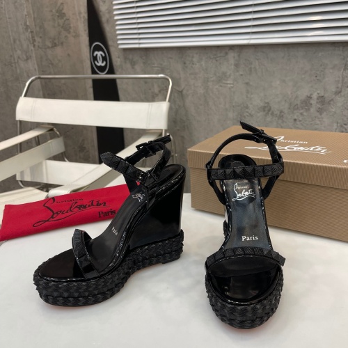 Replica Christian Louboutin Sandal For Women #1185075 $100.00 USD for Wholesale