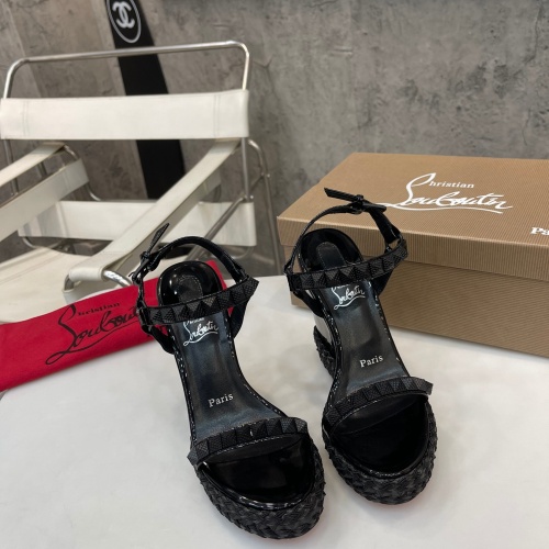 Replica Christian Louboutin Sandal For Women #1185075 $100.00 USD for Wholesale
