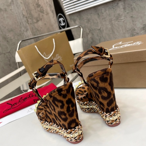 Replica Christian Louboutin Sandal For Women #1185077 $98.00 USD for Wholesale