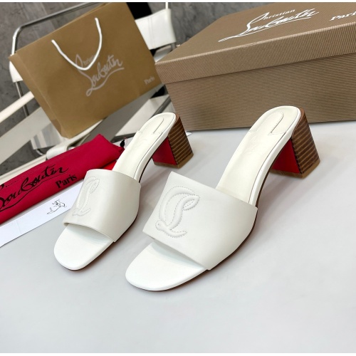 Christian Louboutin CL Slippers For Women #1185091 $96.00 USD, Wholesale Replica Christian Louboutin CL Slippers
