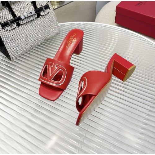 Replica Valentino Slippers For Women #1185106 $80.00 USD for Wholesale