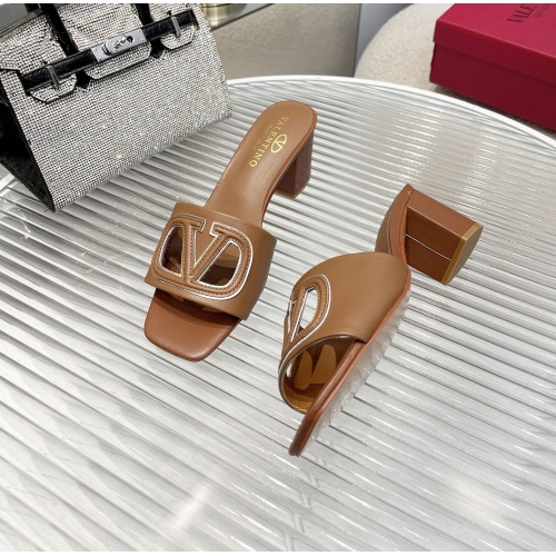 Replica Valentino Slippers For Women #1185107 $80.00 USD for Wholesale