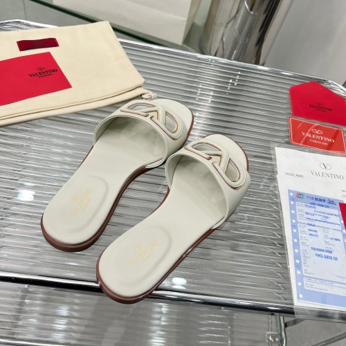 Replica Valentino Slippers For Women #1185110 $85.00 USD for Wholesale