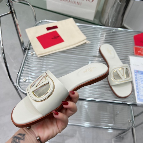 Replica Valentino Slippers For Women #1185110 $85.00 USD for Wholesale