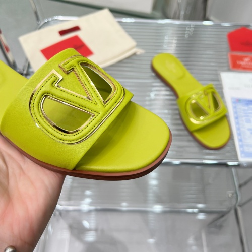 Replica Valentino Slippers For Women #1185113 $85.00 USD for Wholesale