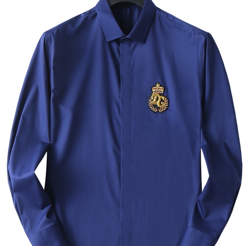 Dolce &amp; Gabbana D&amp;G Shirts Long Sleeved For Men #1185124 $48.00 USD, Wholesale Replica Dolce &amp; Gabbana D&amp;G Shirts